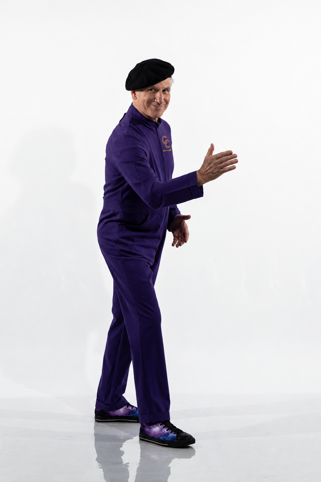 DW Starr as Superhero Confidence Crusader—Full-Body Photo