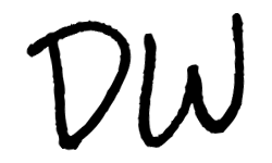 DW Starr’s signature